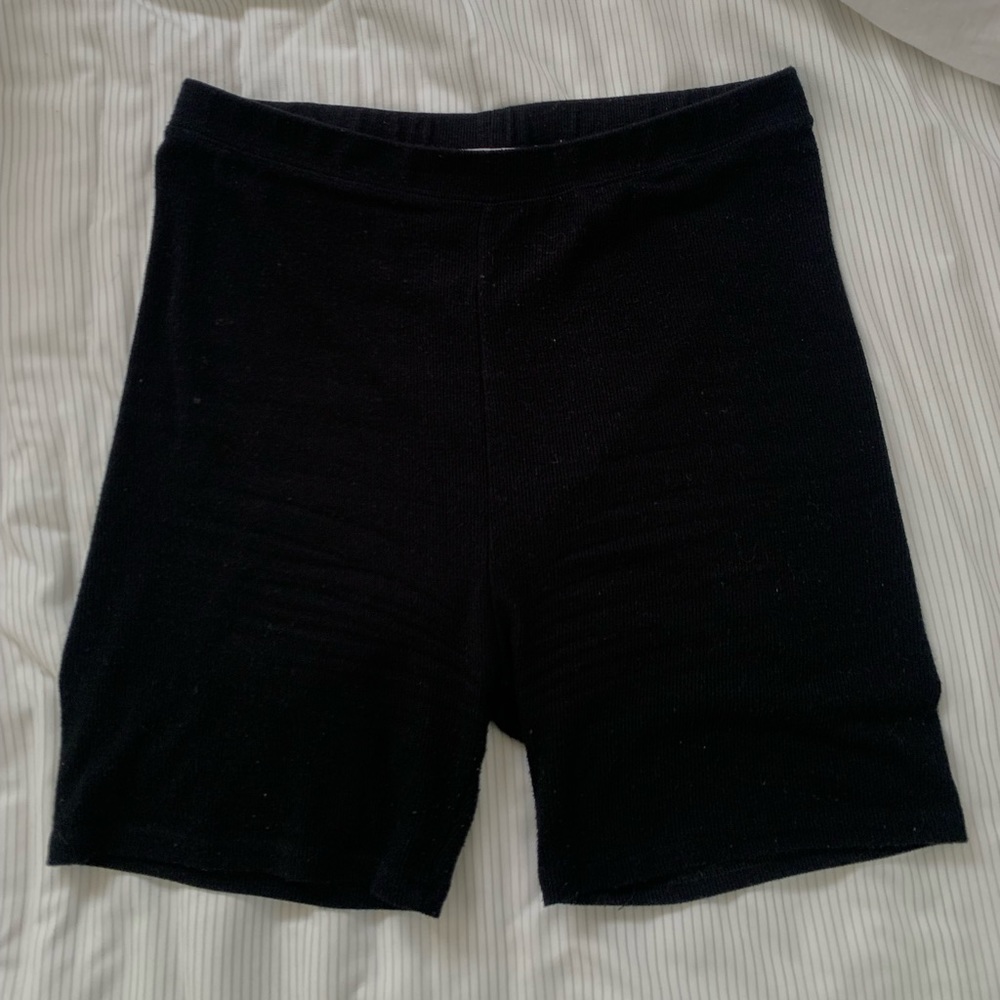 Joan brown Biker shorts Onyx